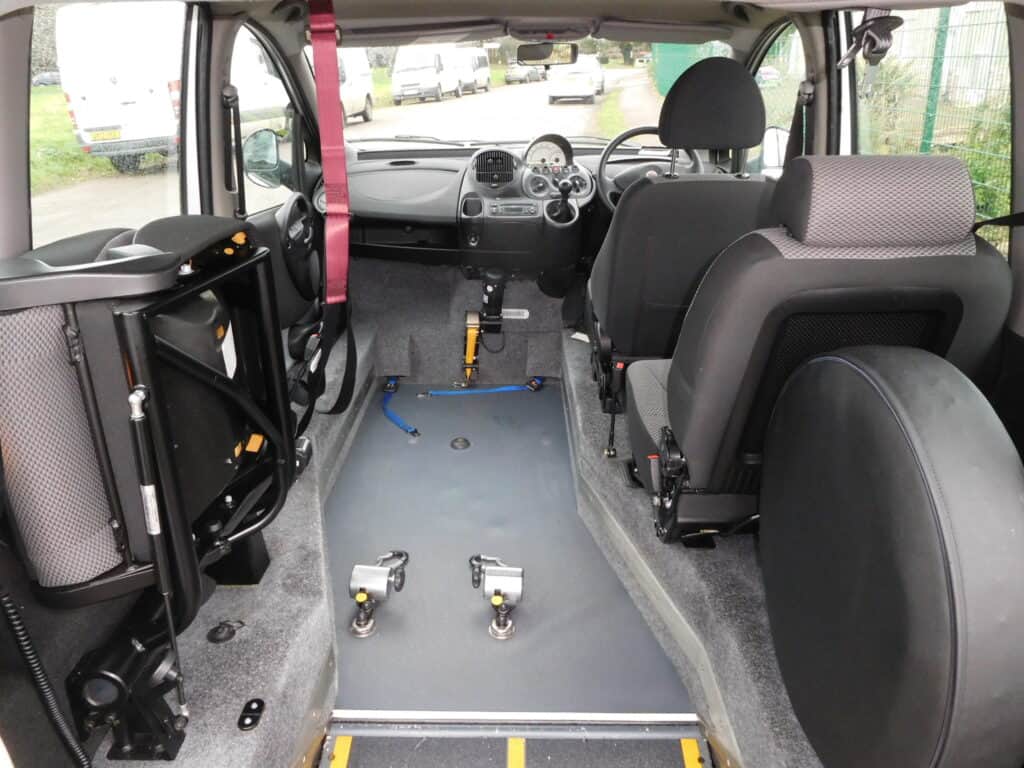 Brotherwood Fiat Multipla up front wheelchair conversion